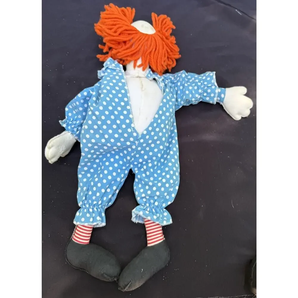 Vintage 1960's Pull Sting Talking Bozo Clown Doll From Mattel Creepy It Clown